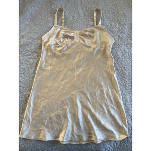 Victoria's Secret Women's Cream Slip Dress